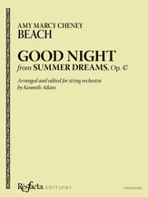 Good Night Orchestra sheet music cover